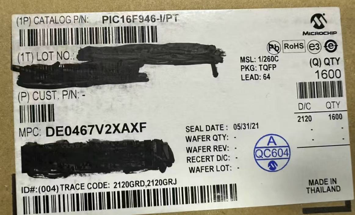 PIC16F946-I/PT