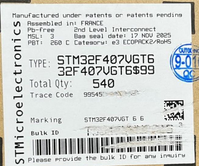 STM32F407VGT6