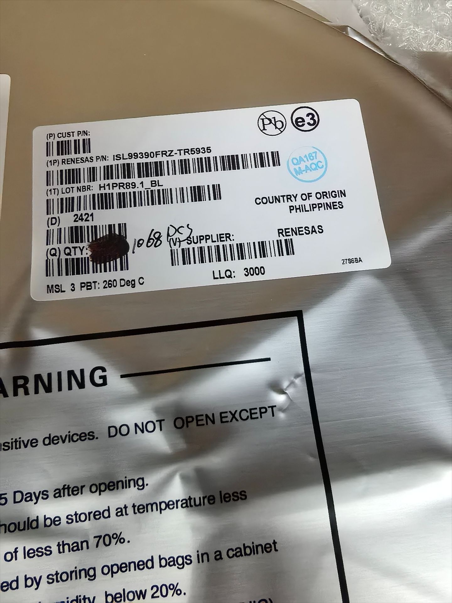  ISL99390FRZ-TR5935